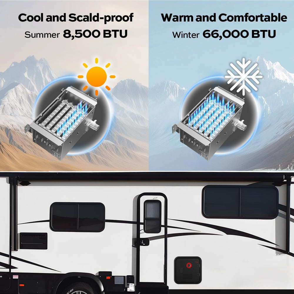 FOGATTI forced exhaust and NIDEC fan top view ensuring reliable combustion