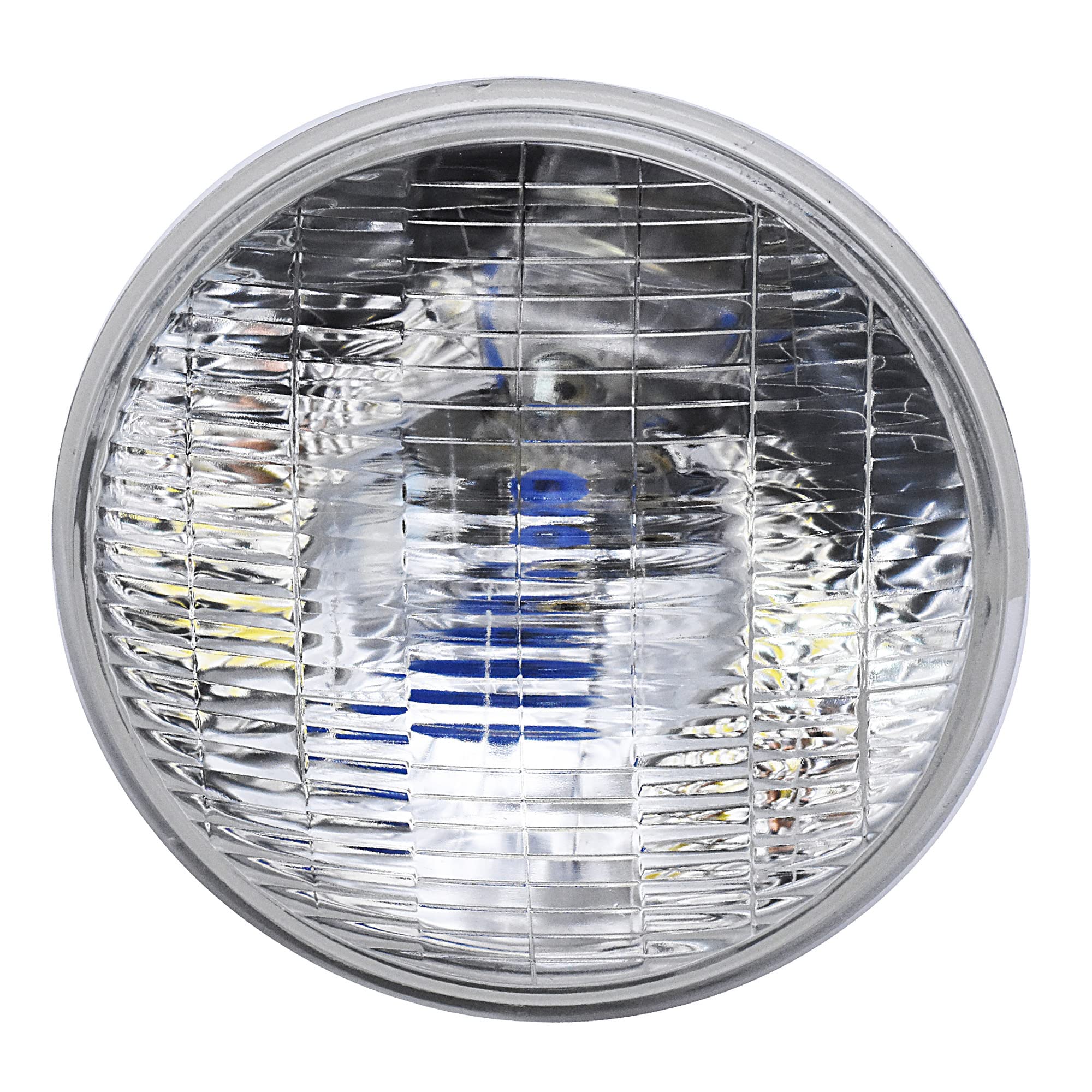 fokes front view of H6024 sealed beam showing bright-face for improved roadway clarity