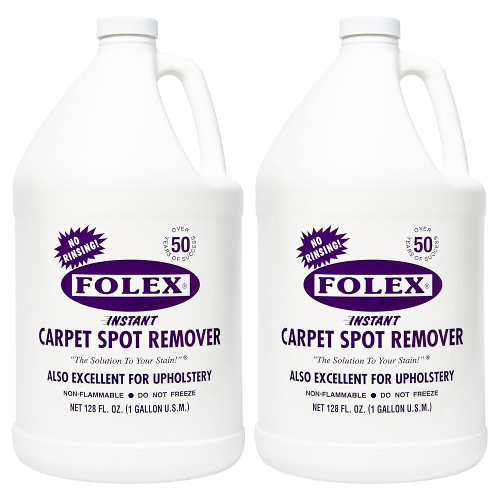 FOLEX gallon front label showing product name and stain removal benefit