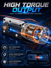 FOMIUZY 3/16" output shaft profile demonstrating precise fit and power transfer