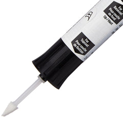 Ford touch-up paint applied to chip detail restoring finish and protection