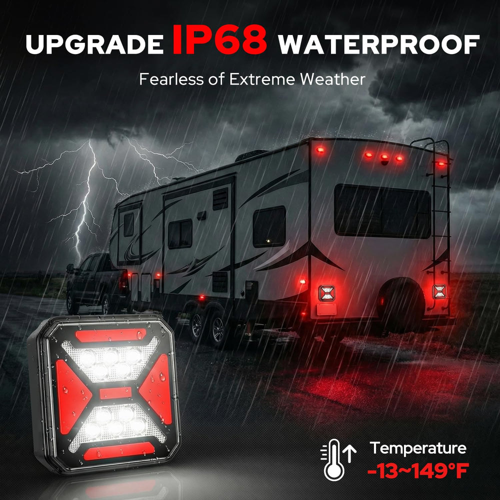 FORENNER mounted on trailer showing clear signaling and easy installation benefit