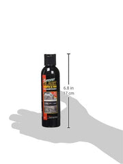 FOREVER BLACK 6oz bottle next to car key for scale, ideal compact size