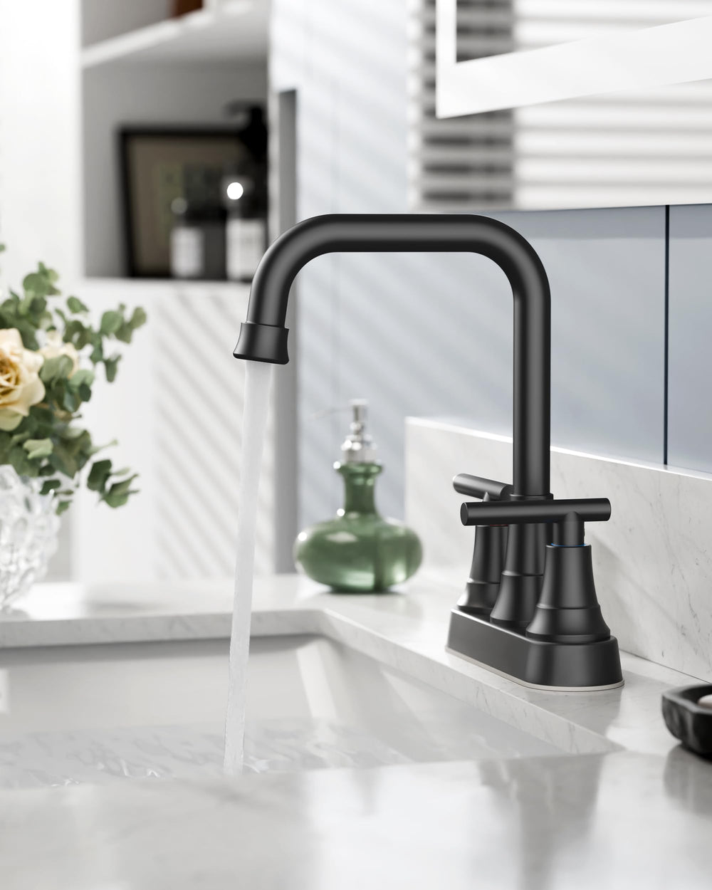 FORIOUS faucet aerator closeup with spare showing flow control and maintenance ease
