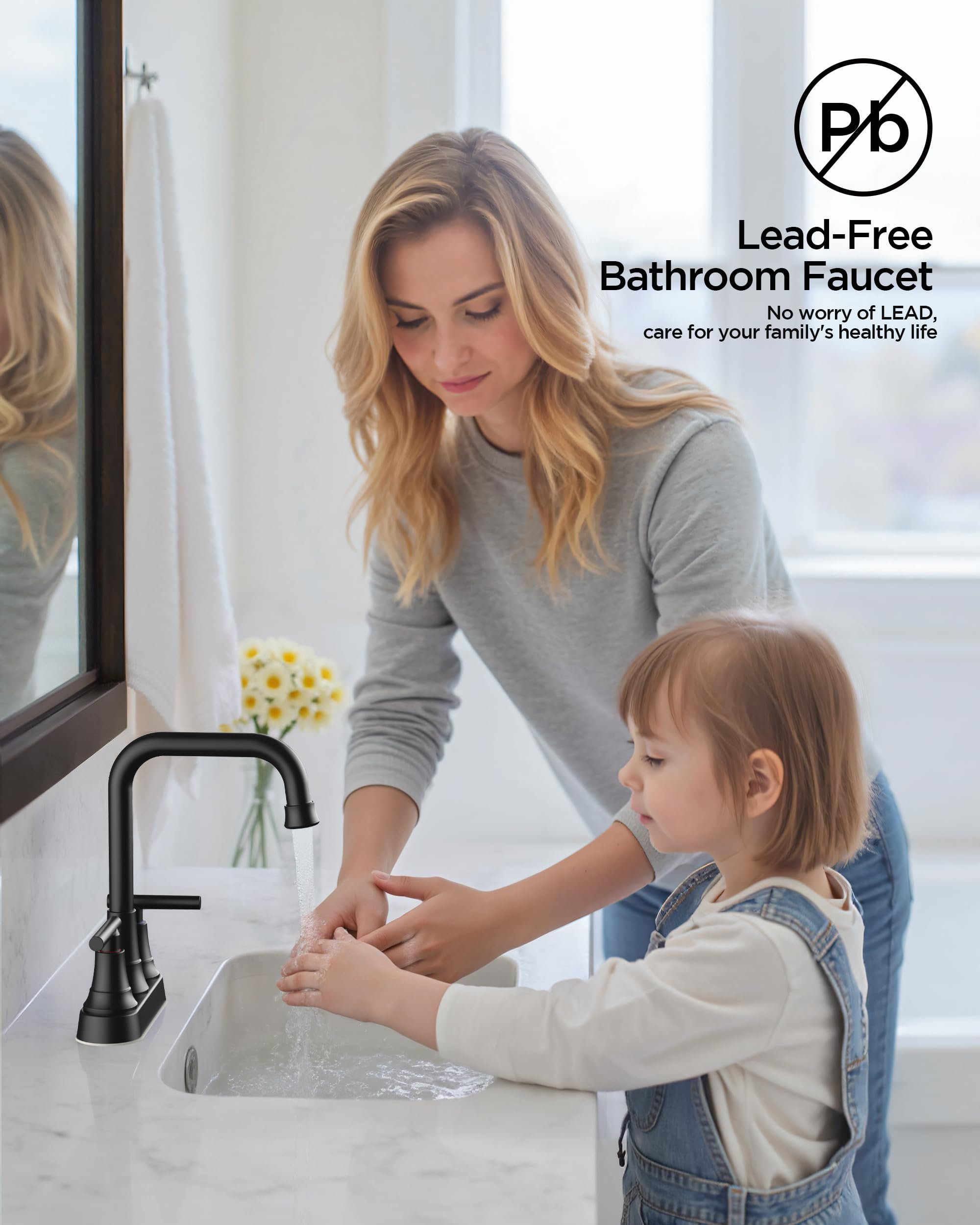 FORIOUS faucet supply lines and drain kit showing DIY-friendly installation parts