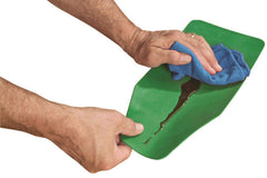 Form-A-Funnel pouring oil into engine showing neat, no-mess fluid transfer