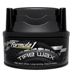 Formula 1 front label showing product name and size benefit of clear identification