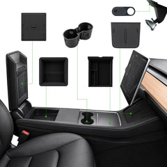 Foronetry front view showing full console kit and neat organization