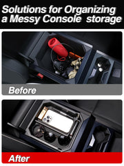 Foronetry top view open double layer for easy access and sorting