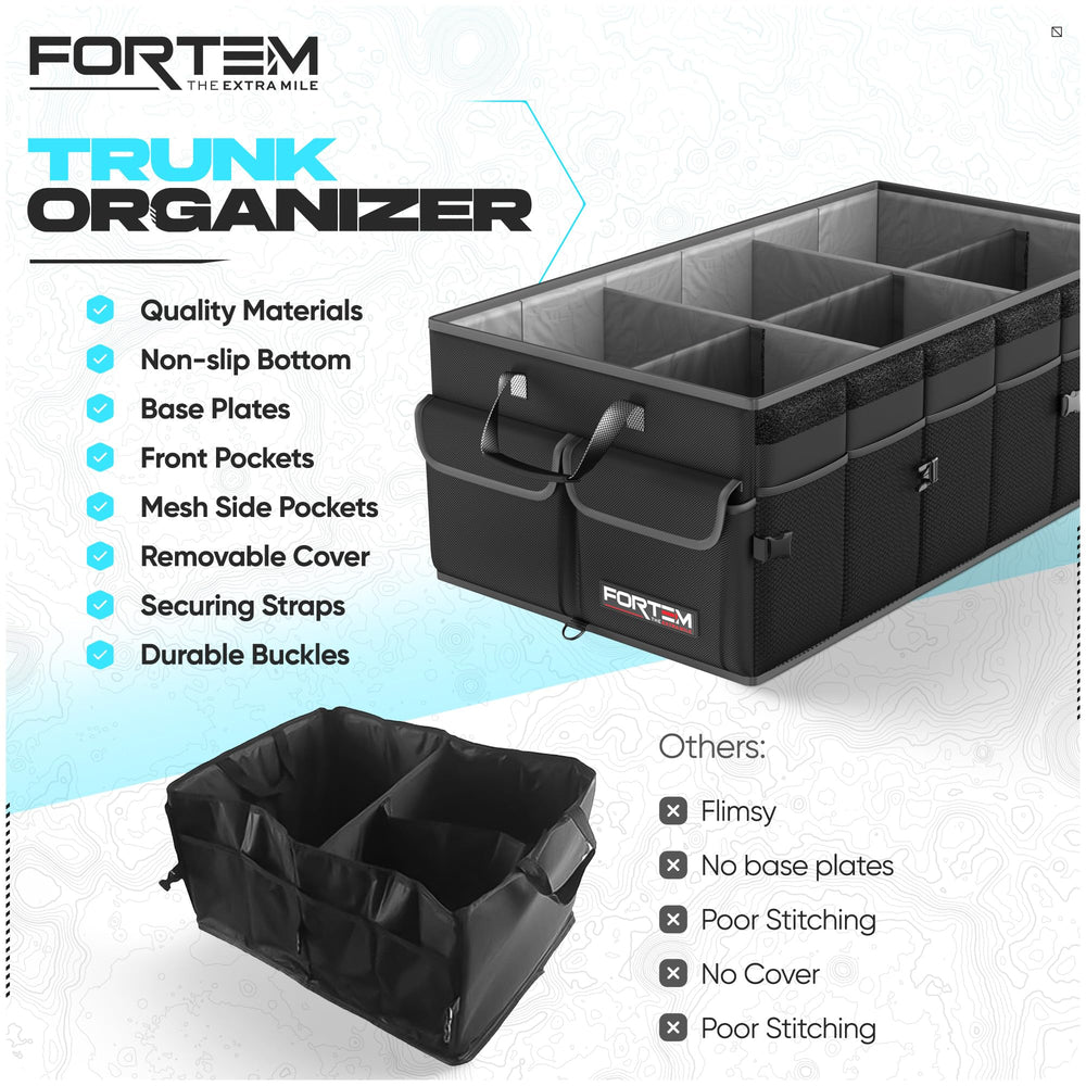 FORTEM lifestyle picnic use with cooler and groceries showing convenience and outdoor-ready benefit