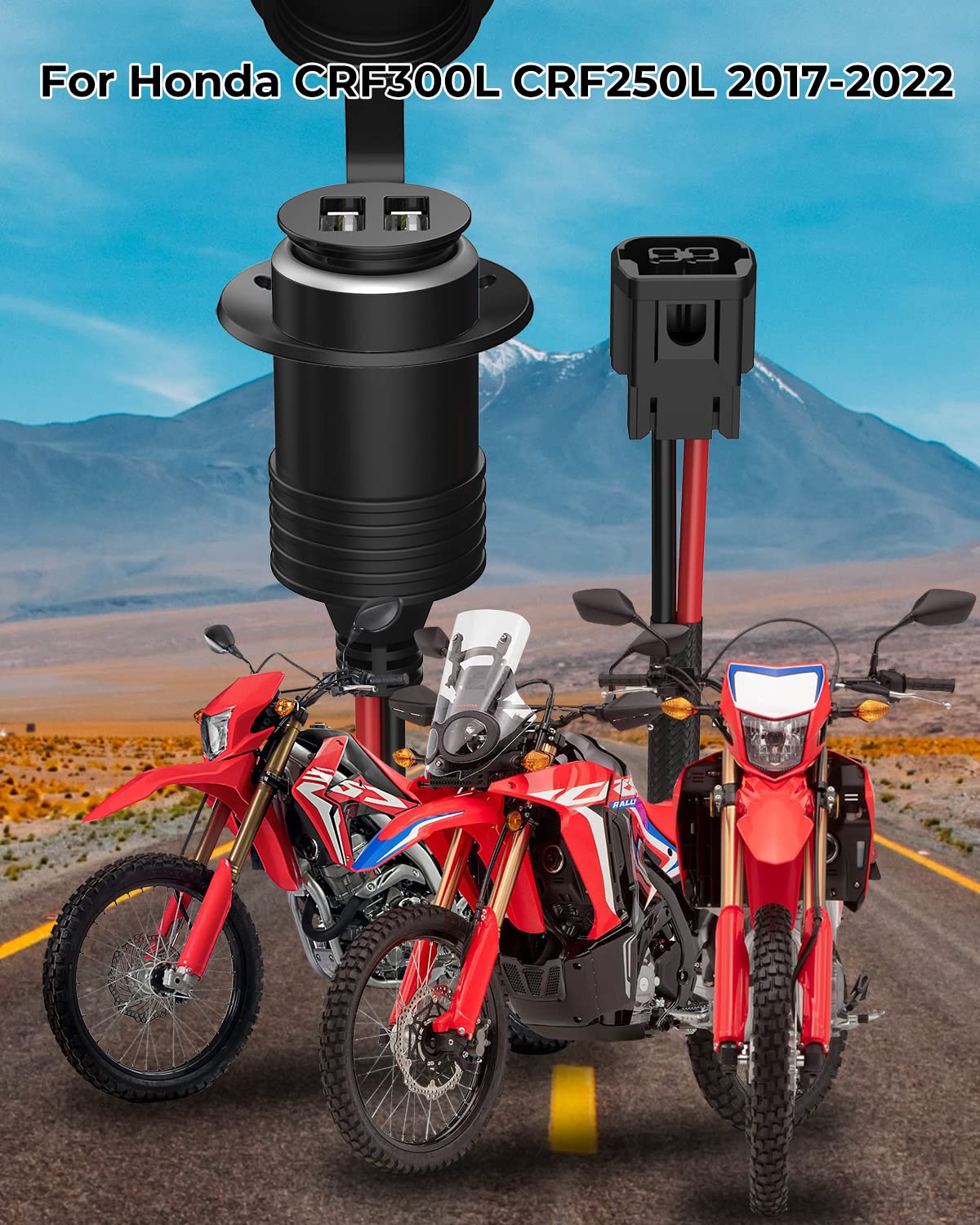 Foruly charger powering phone GPS during an on-road ride for navigation