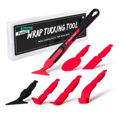 FOSHIO front view of full 7-in-1 kit showing all tools and handle benefit organized access