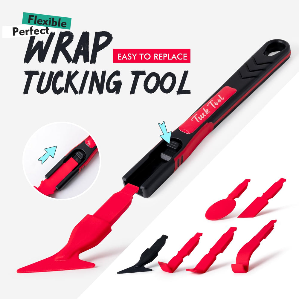 FOSHIO laid-out tool set showing different tip shapes and colors for task selection