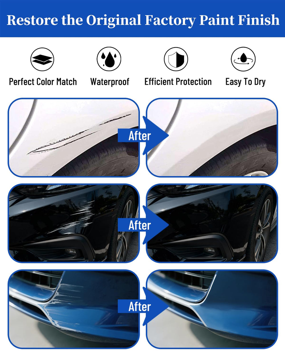 fotiar before and after repaired Mercedes panel demonstrating restoration and improved appearance