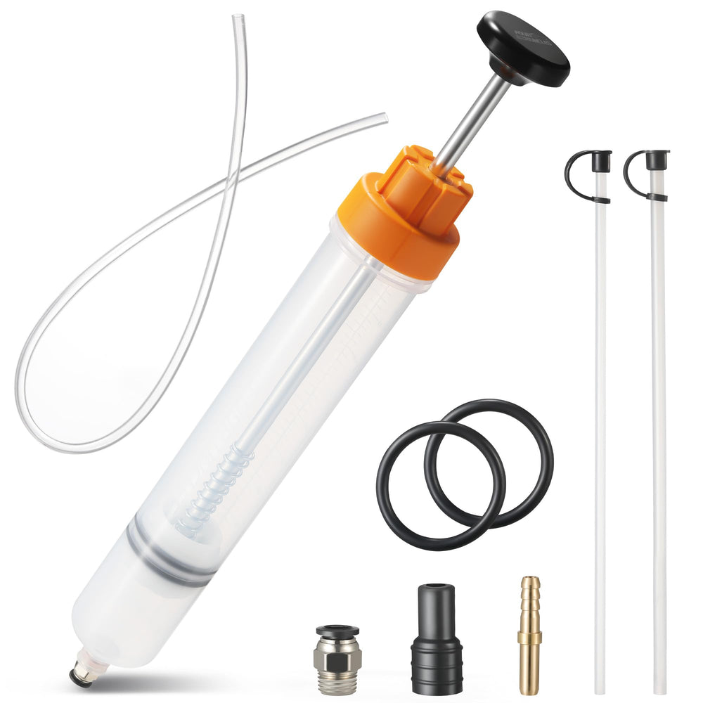 FOUR UNCLES lifestyle garage setting with the syringe ready for professional maintenance