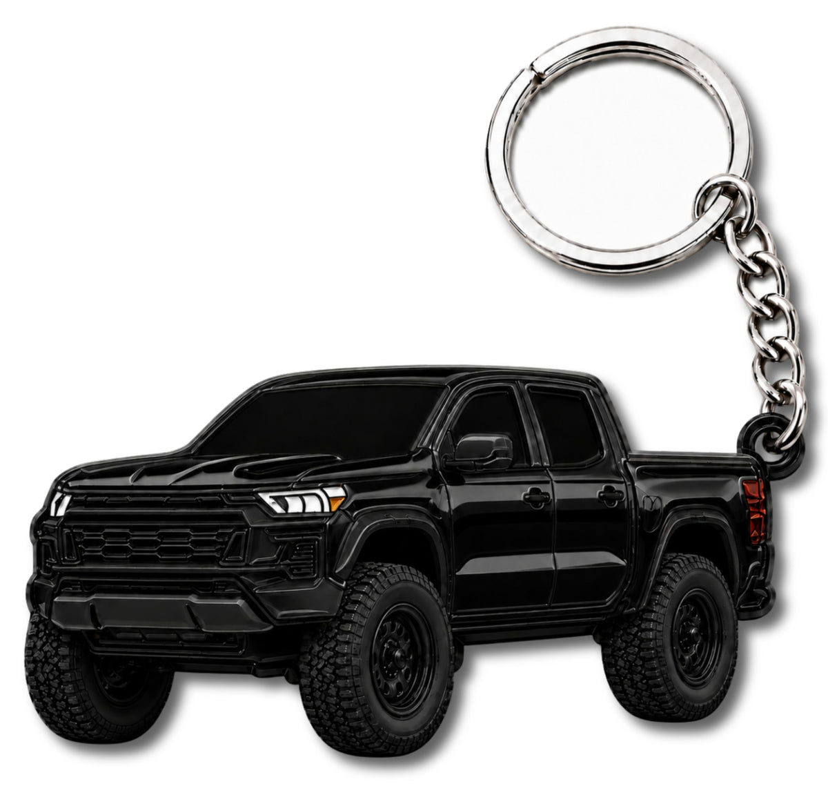 FOUR WHEEL BEAST front view showing keychain design and brand pride