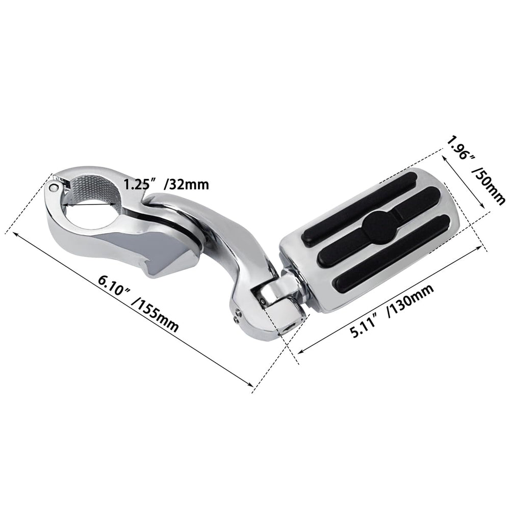FOVPLUE detail of clamp and fastener closeup showing secure mounting and easy adjustment
