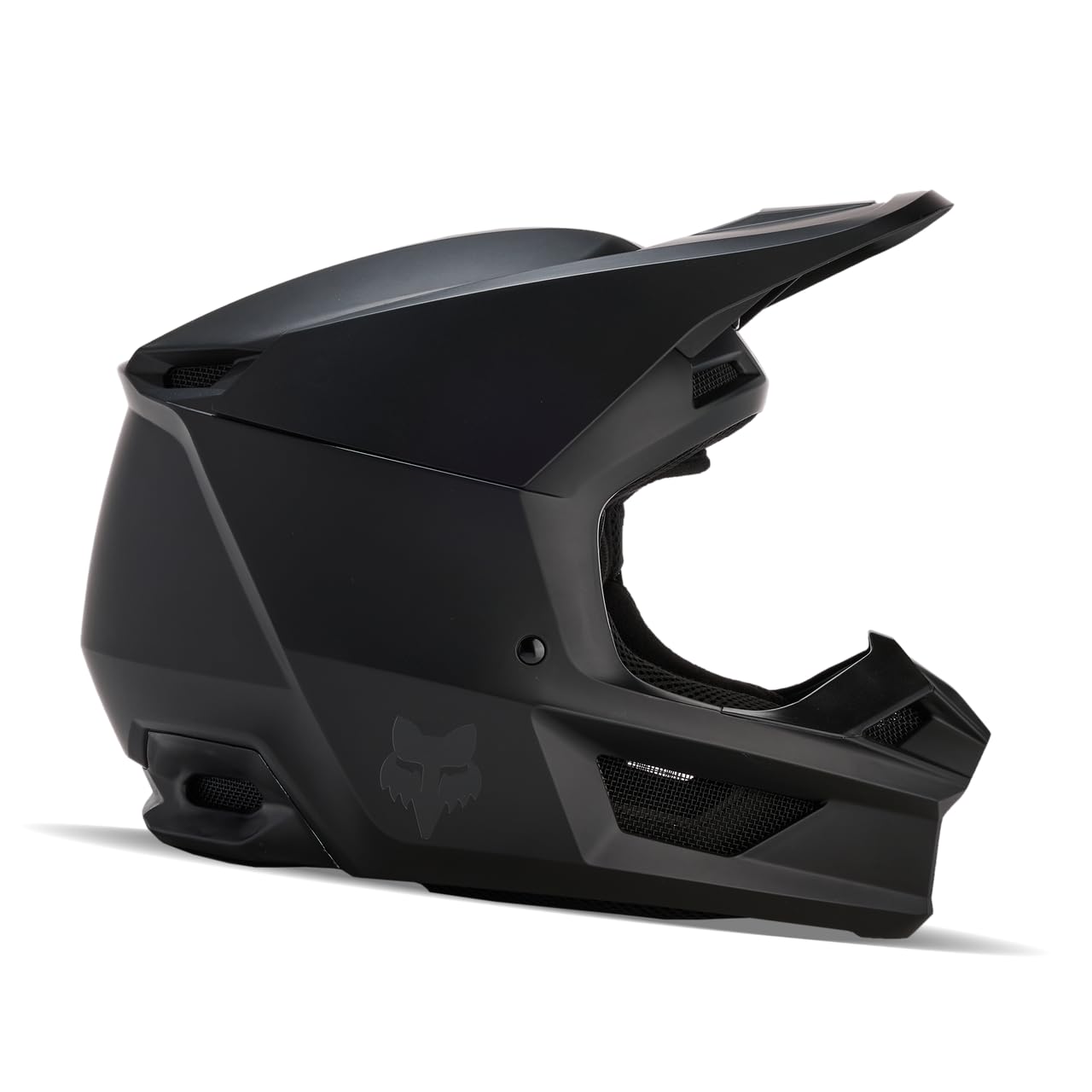 Fox Racing visor magnetic-release close-up demonstrating quick detachment