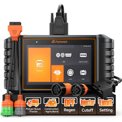 FOXWELL HD500 front view showing screen and rugged case for reliable diagnostics