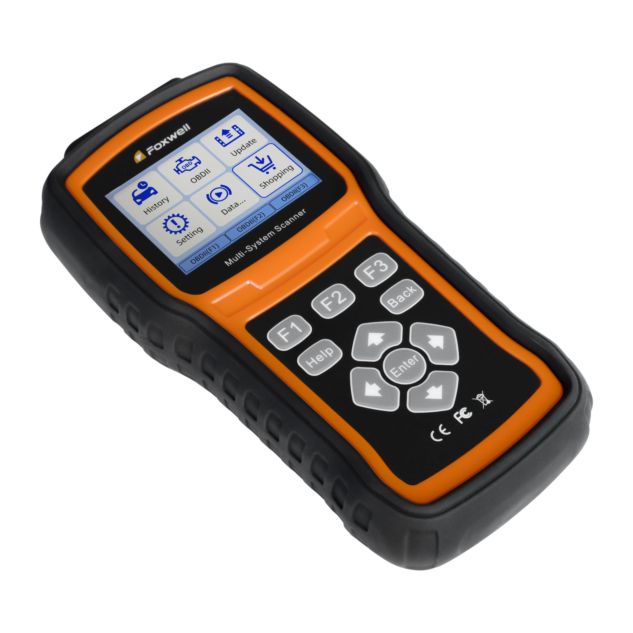FOXWELL NT530 running EPB release routine to assist brake servicing safely