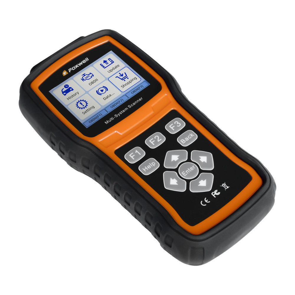 FOXWELL NT530 running EPB release routine to assist brake servicing safely
