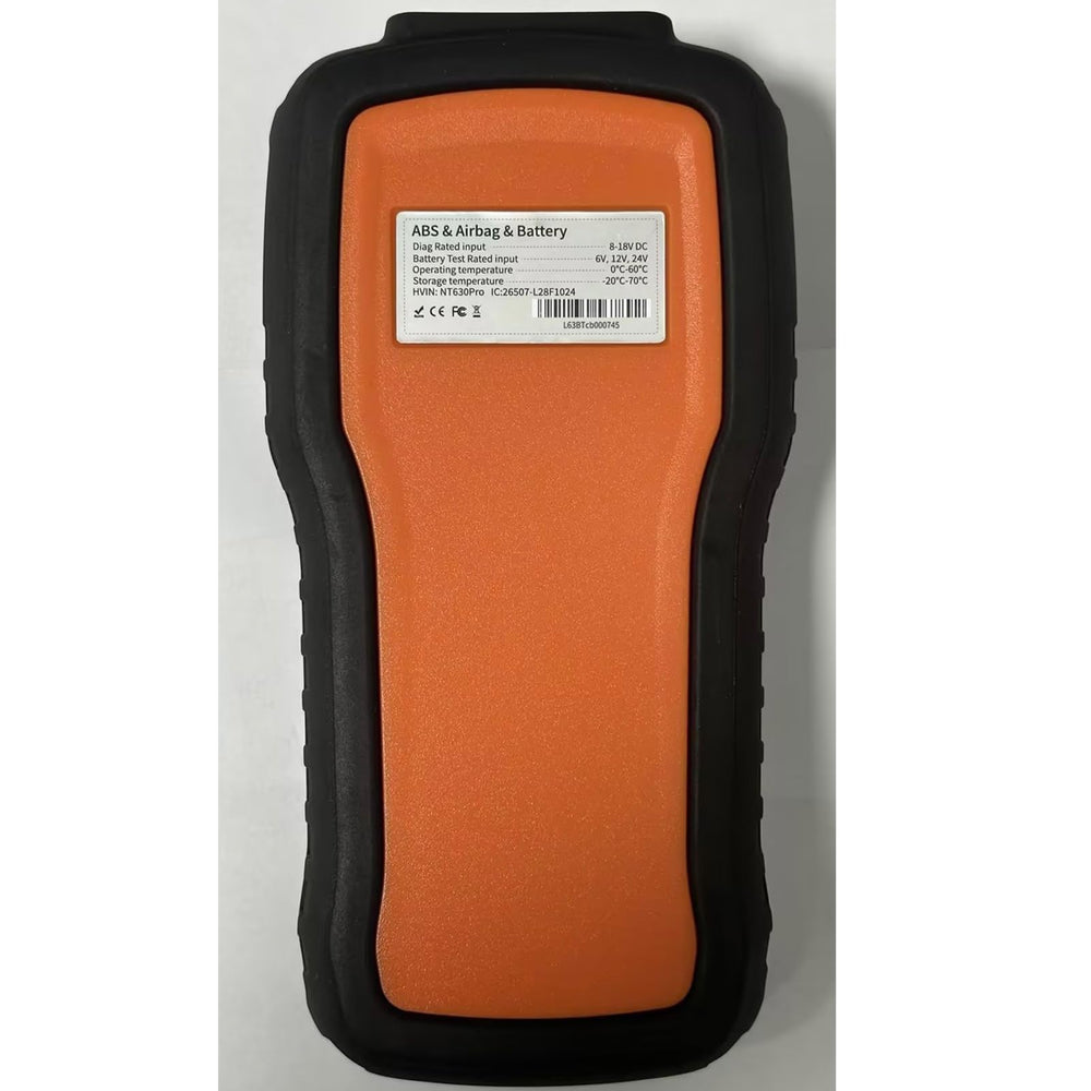 FOXWELL NT630 Pro on garage bench diagnosing a car for time savings