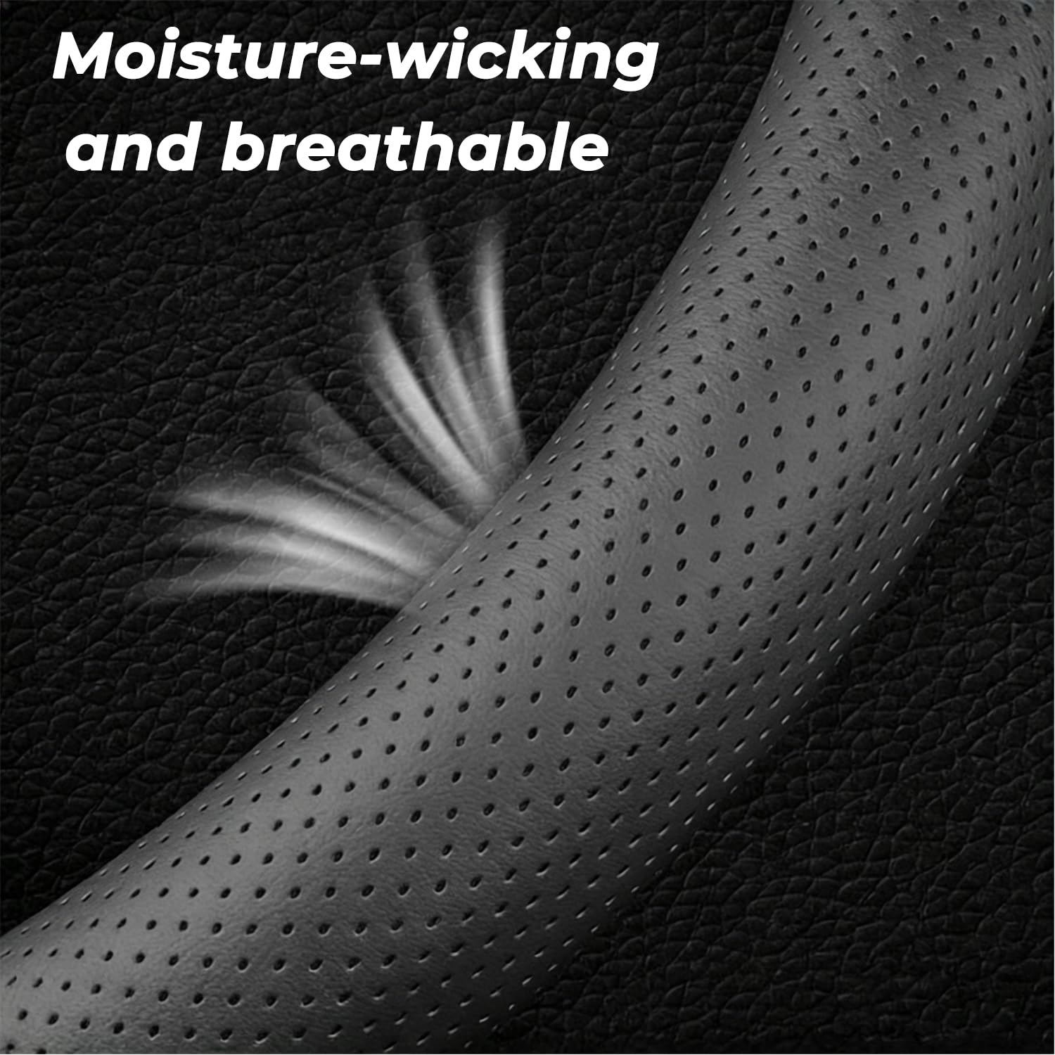 FQMY anti-skid rubber lining detail for secure steering grip