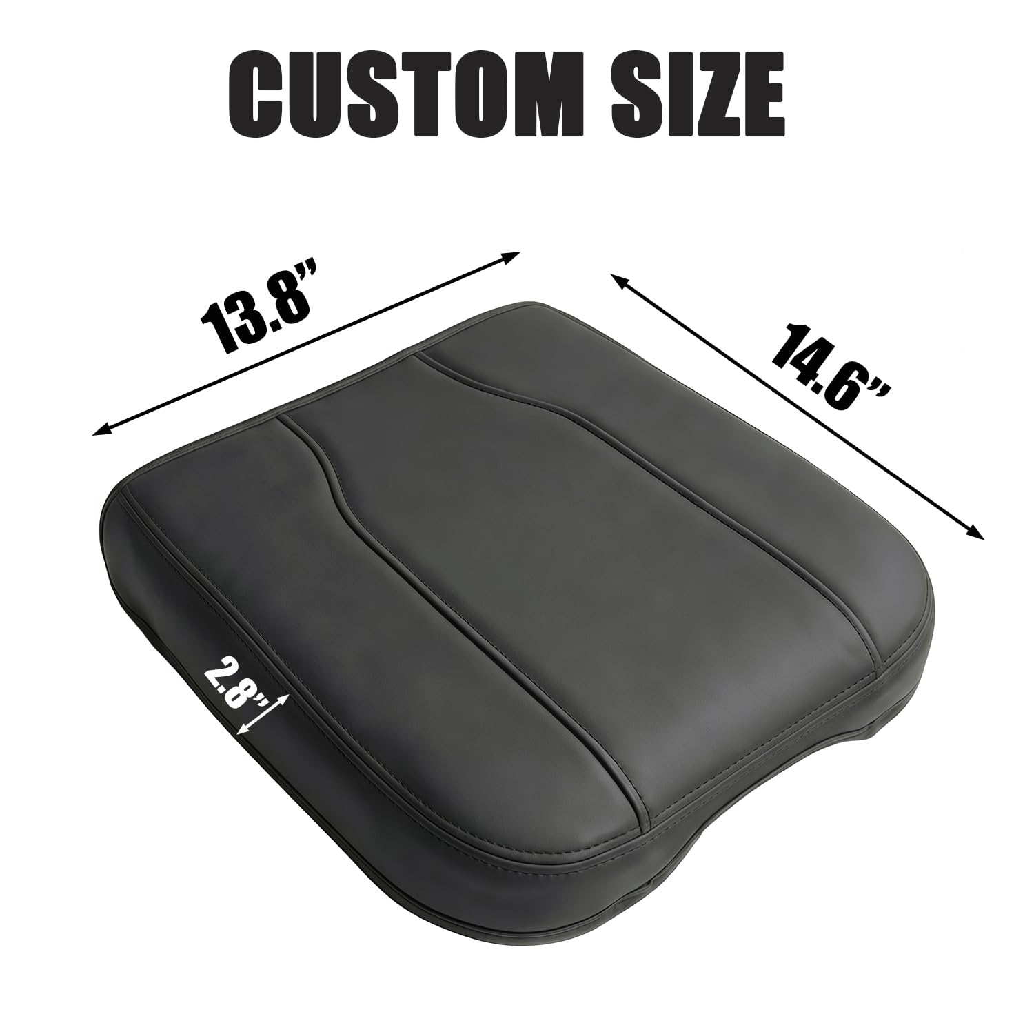 FQMY cross-section of padding foam, provides resilient armrest support