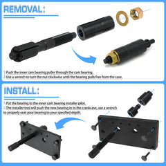 FQRANBO installer adapter pressing on outer diameter for correct seating benefit
