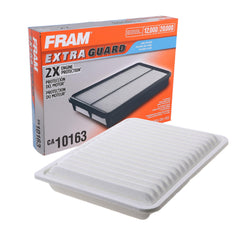 FRAM CA10163 front view showing filter shape and fit for easy replacement