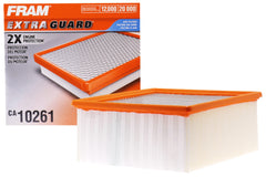 FRAM CA10261 installed in vehicle airbox demonstrating simple direct-fit replacement