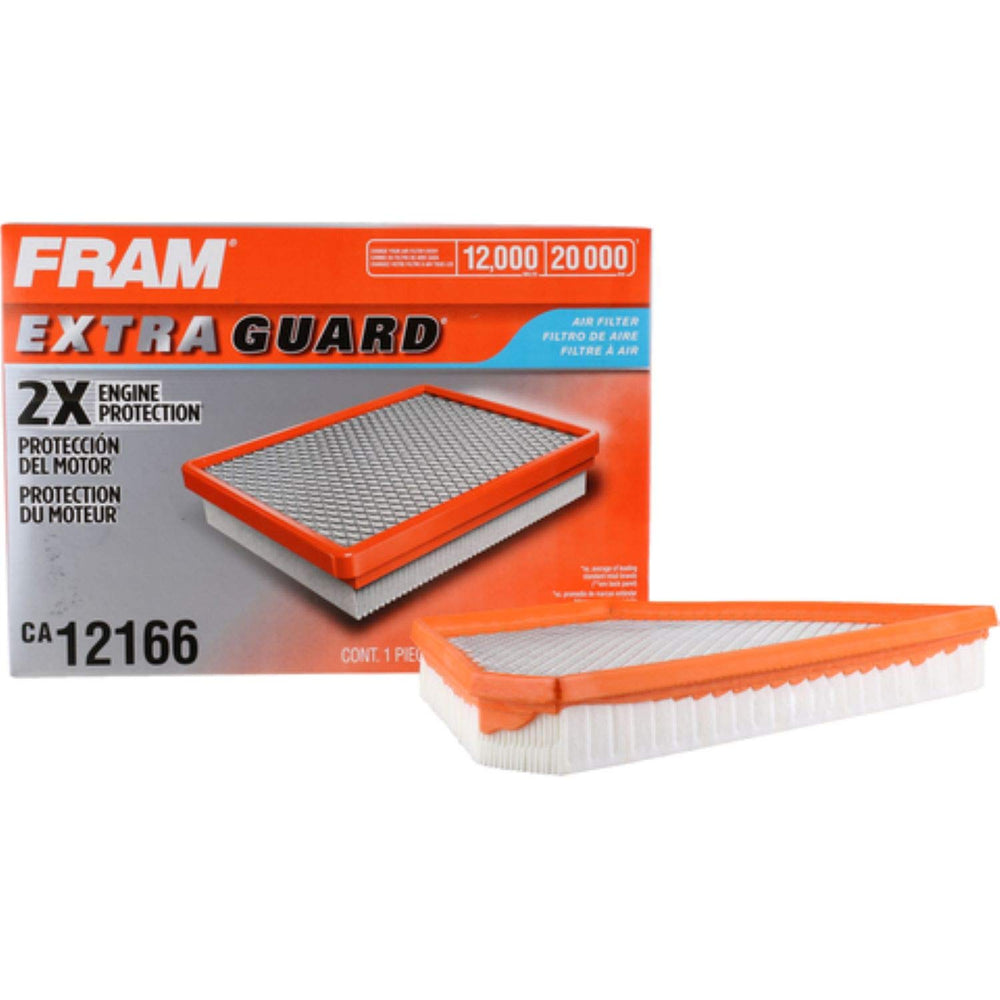 FRAM CA12166 front packaging showing brand and fitment benefits