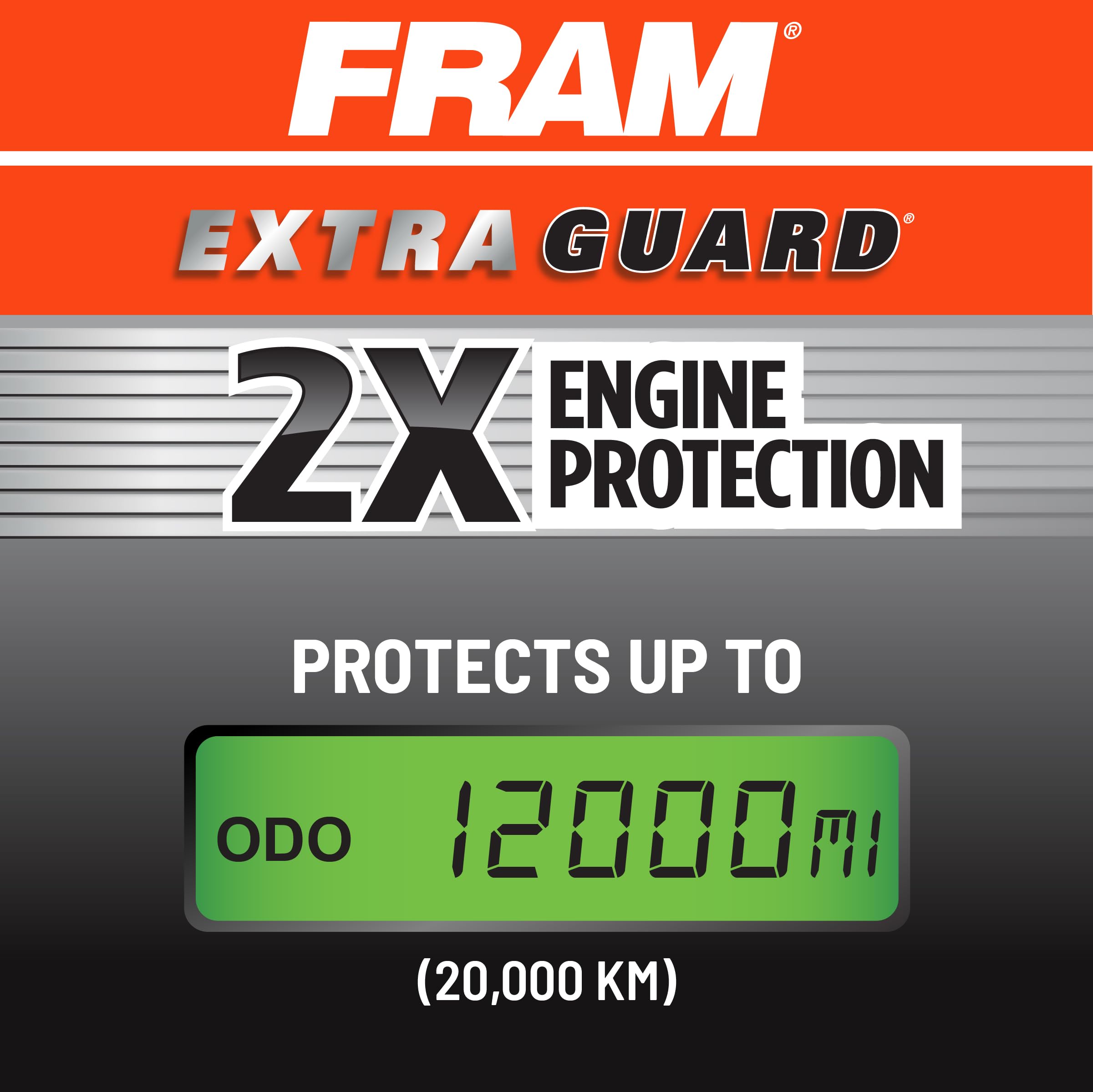 FRAM CA9683 side view of sealing edge showing secure fit and leak prevention