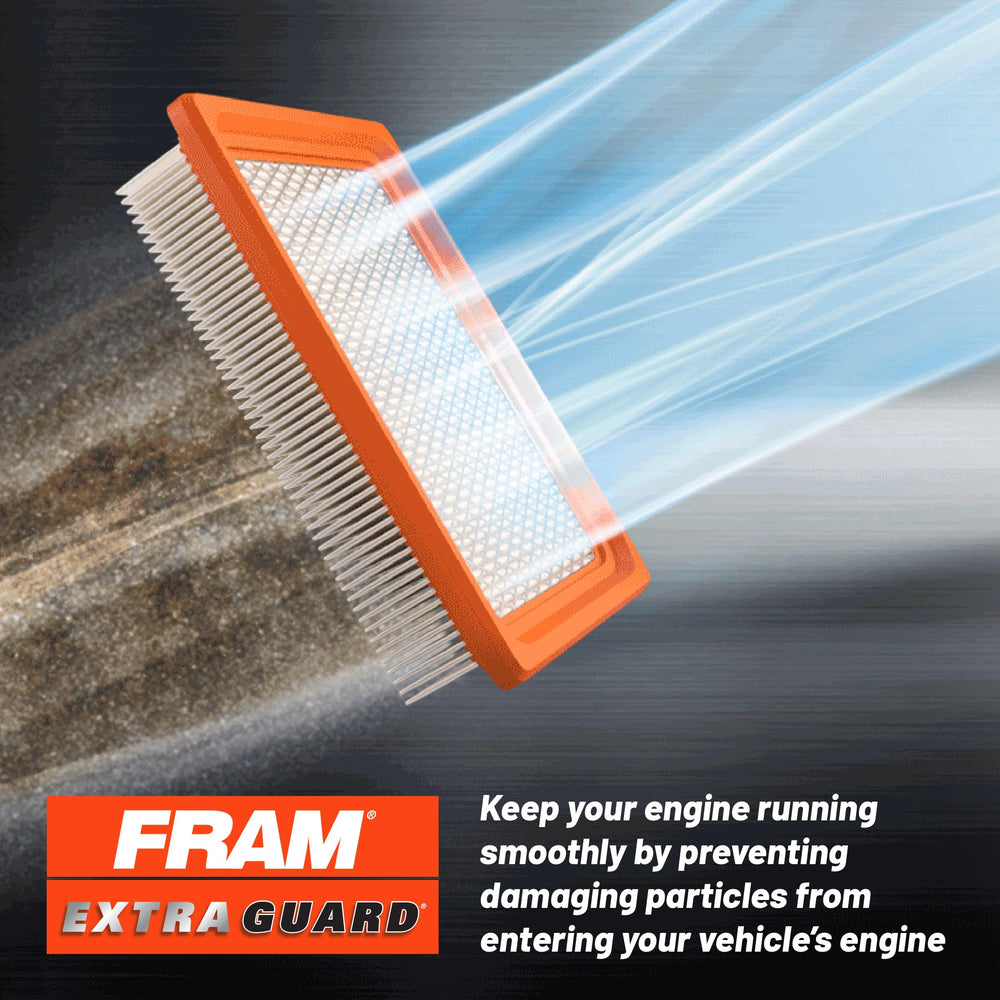 FRAM CA9683 held in hand for scale showing compact fit and simple replacement