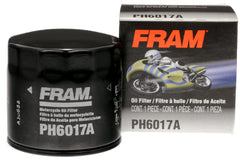 Fram PH6017A front view showing label and compact design for reliable filtration