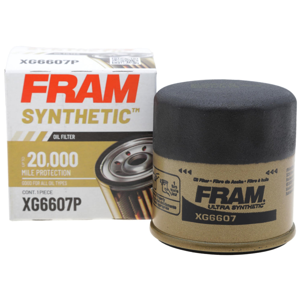 FRAM XG6607P front view showing label and fit for easy identification and compatibility
