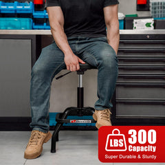 FreekyFit backrest detail highlighting lumbar support that reduces fatigue
