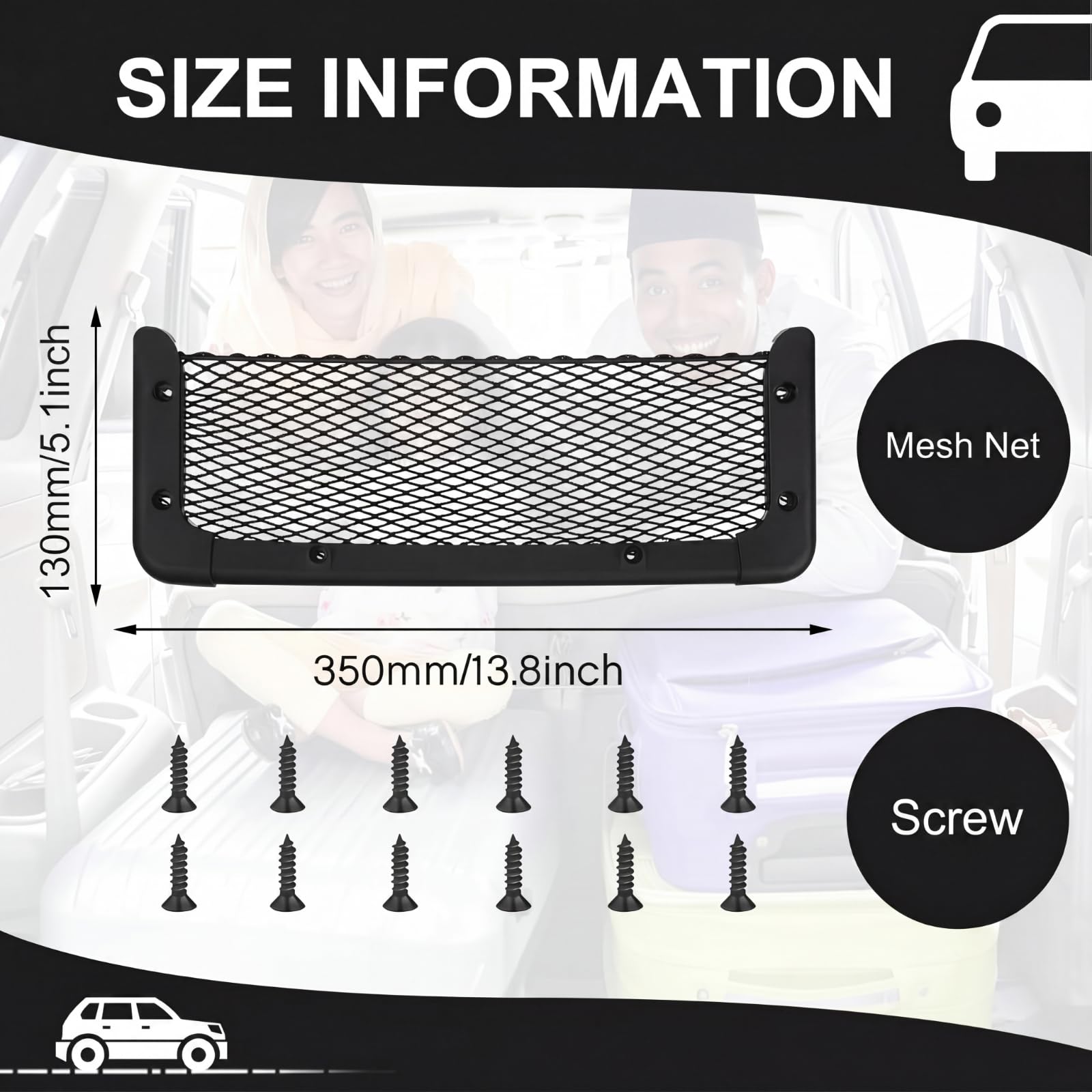 Frienda close-up of mesh weave showing durable material benefit