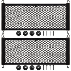 Frienda front packaging showing two nets and included hardware for organized storage