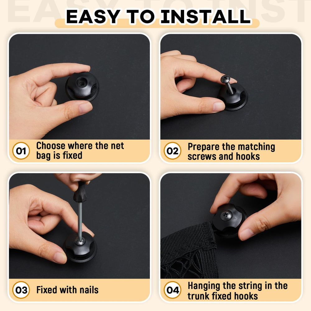 Frienda hooks and screws kit displayed for secure mounting and stability