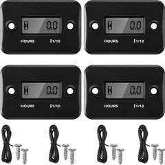 Frienda hour meter front view showing compact display and quick reading benefit