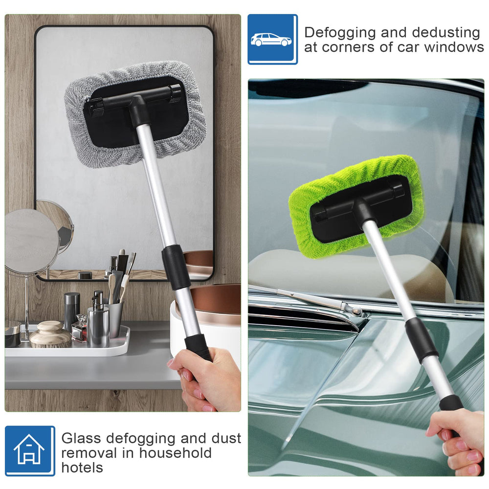 Frienda rotating head closeup fitting curved glass for consistent contact