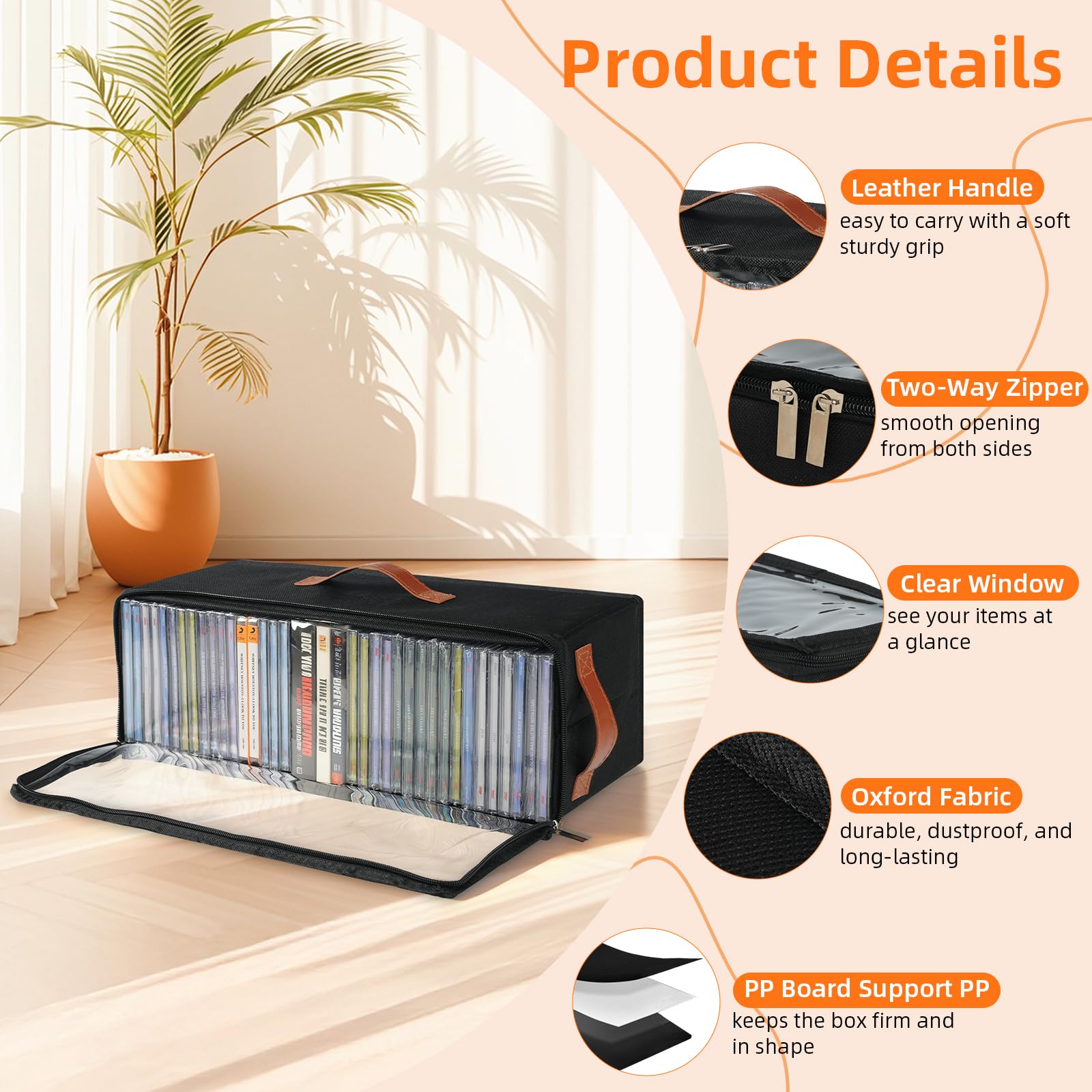 Frlanse side handle and reinforced stitching for easy carrying benefit
