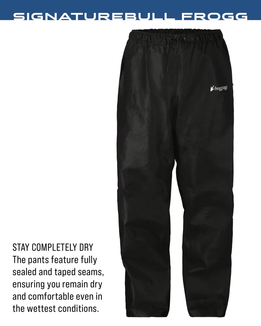 FROGG TOGGS pass-through pocket detail keeping essentials accessible