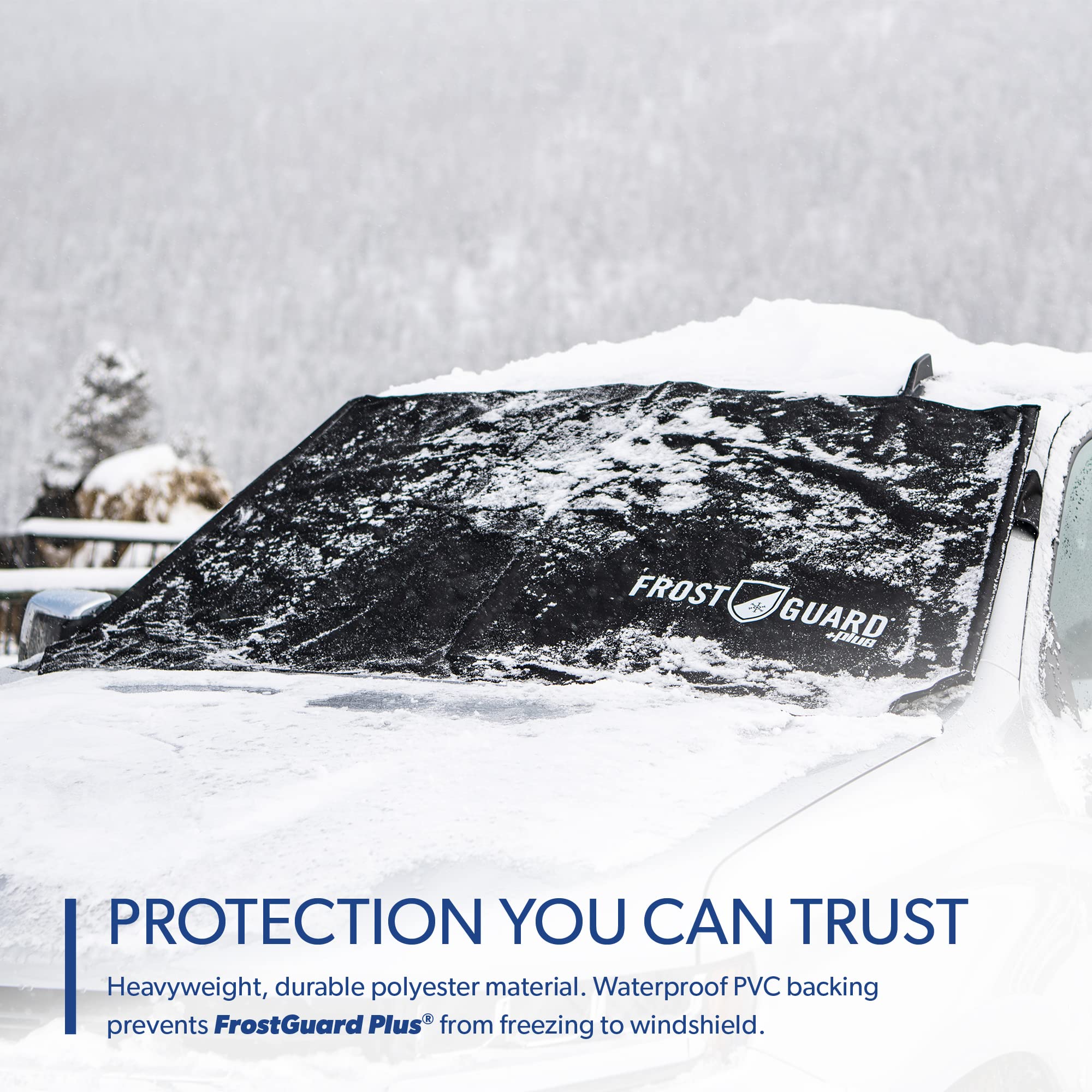 FrostGuard rolled into quick-dry storage pouch for tidy, dry transport and storage