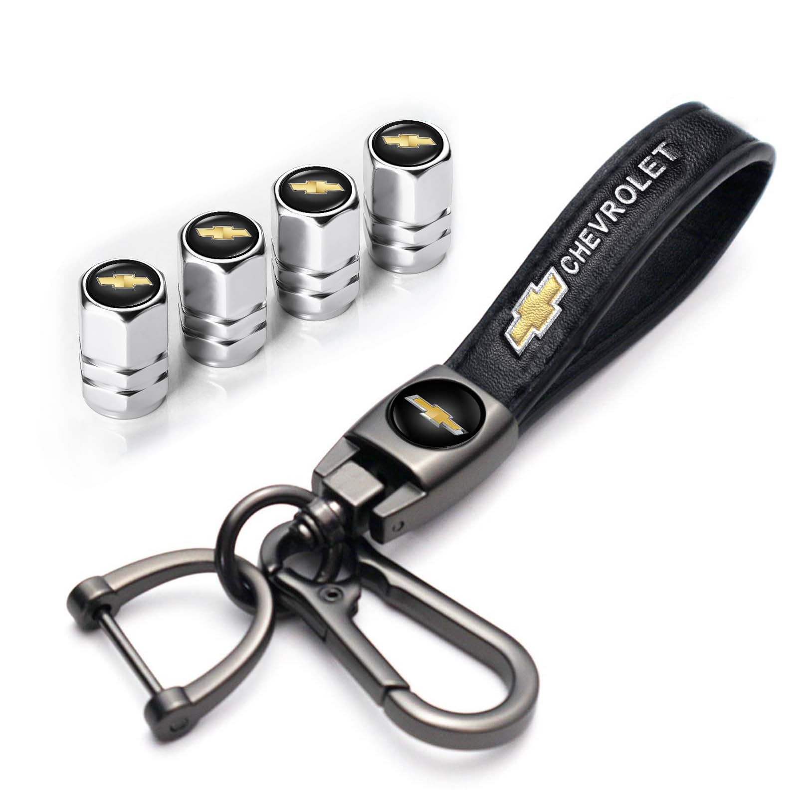 FRVON front packaging showing key lanyard and valve caps, gift-ready