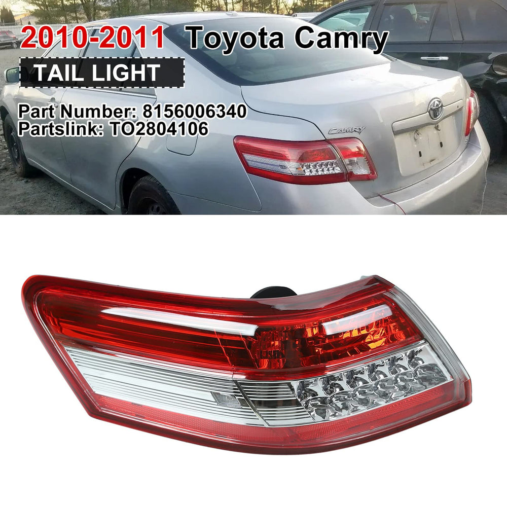 FSBCGT tail light installed on a 2011 Camry demonstrating fit and finish
