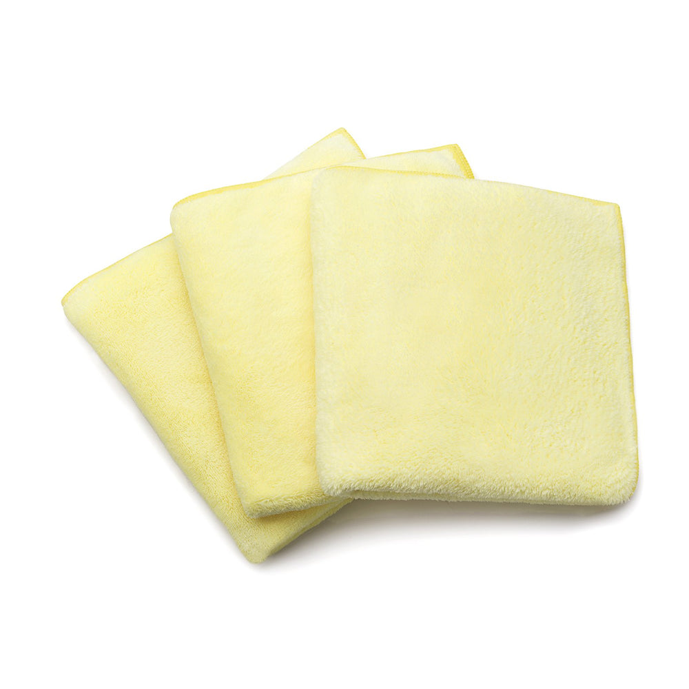 Fuller Brush front packaging 3-pack showing cloths and size benefits
