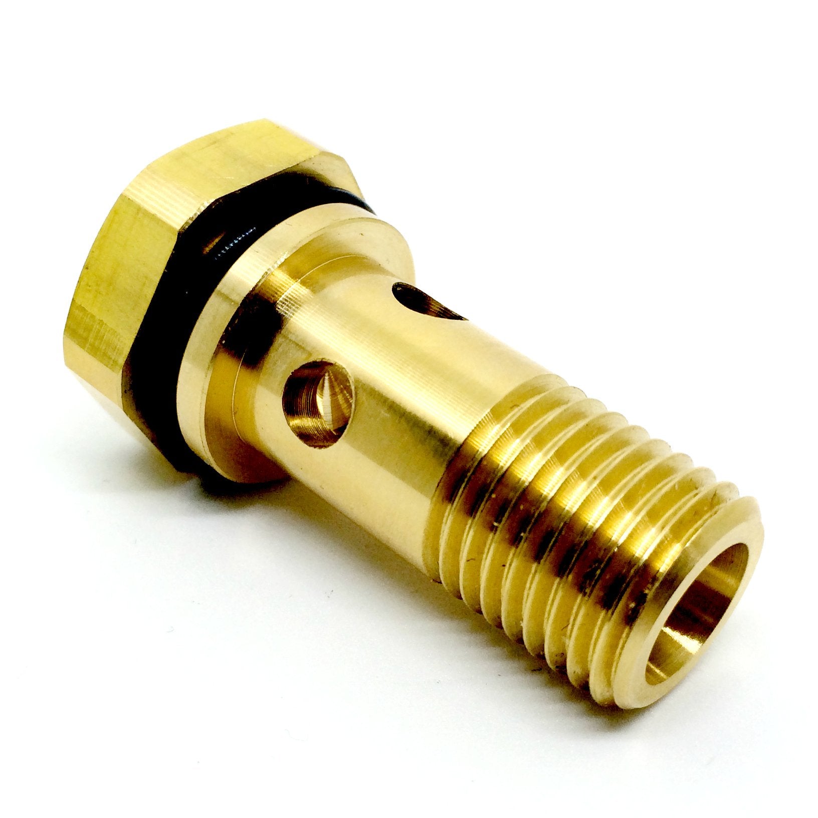 Fumoto F103SX lever close-up demonstrating easy one-hand operation