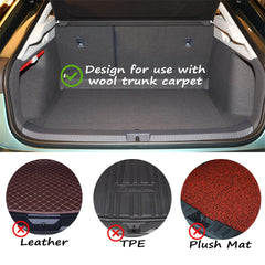 Fun&H blocks placed in trunk holding grocery bags to prevent spills and tipping